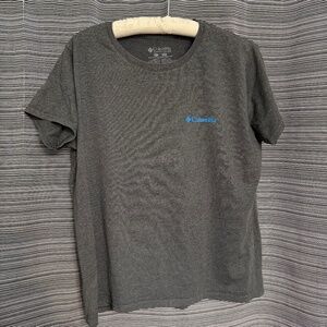 Columbia Grey Short Sleeve Cotton Tee Size XL